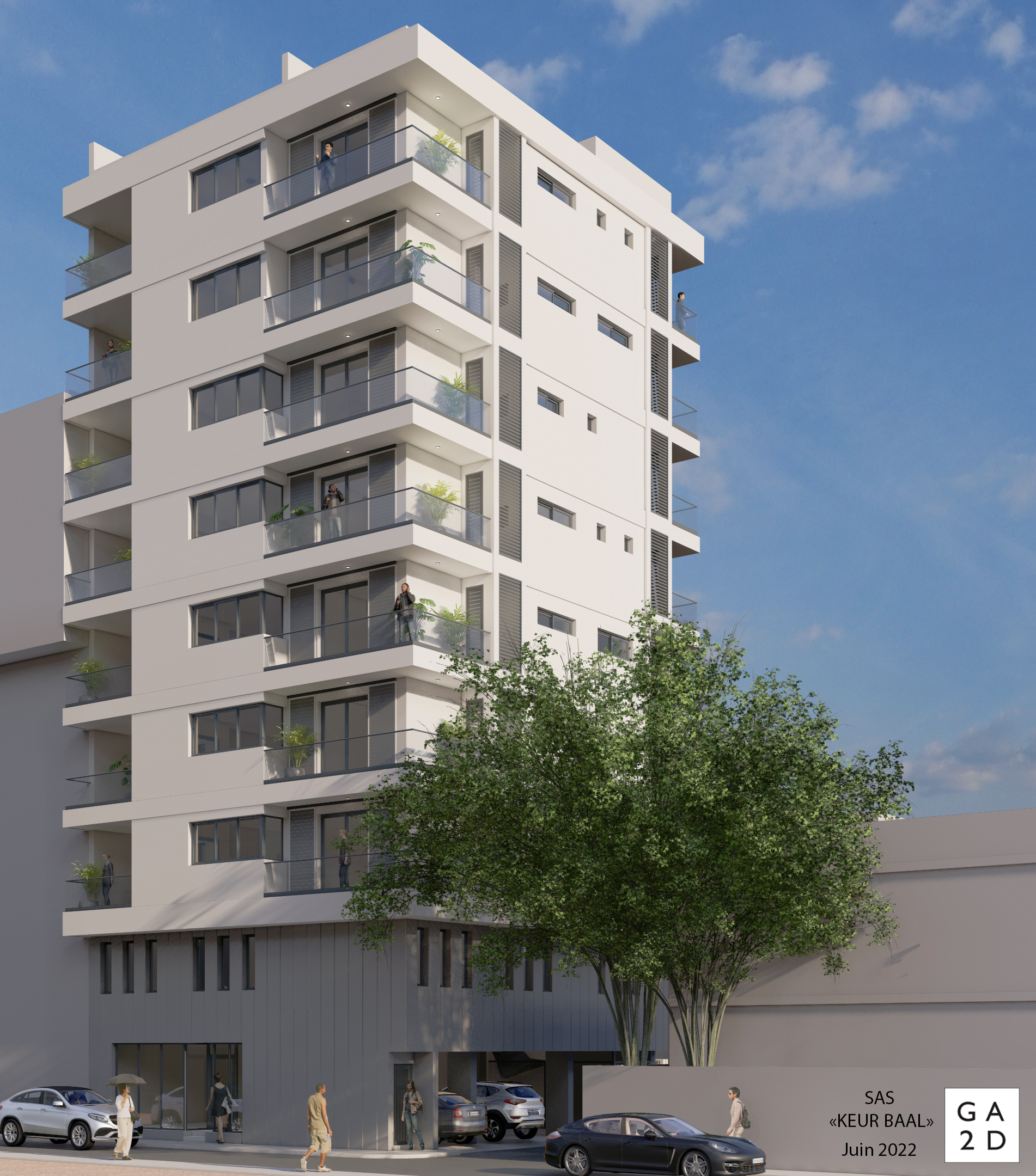 IMMEUBLE BAALBAKI VUE 001